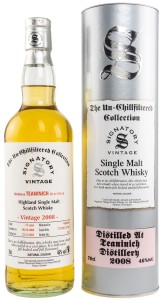 WHISKY SIGNATORY TEANINICH 13YO D:2008 UN-CHILLFILTERED COLLECTION 0,7L / 46%