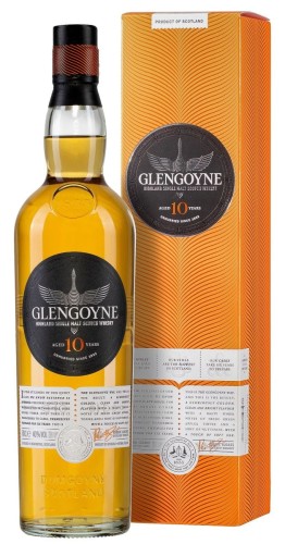 Butelka z whisky glengoyne