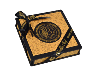 PRALINY WOOD & LEATHER GOLD BOX 175G