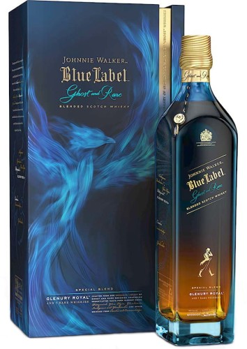 Johnnie Walker Blue Label Ghost & Rare Glenury Royal