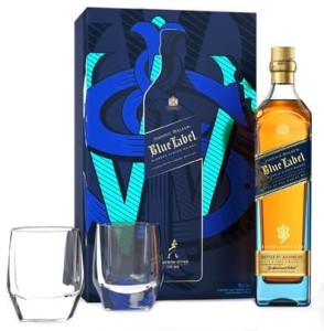 Johnnie Walker Blue Label + 2 szklanki 0,7L / 40%