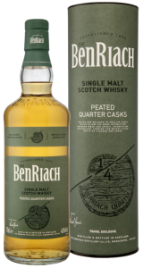Whisky BenRiach Peated Quarter Casks 0,7L / 46%