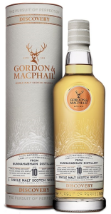 WHISKY G&M DISCOVERY BUNNAHABHAIN 10YO HEAVILY PEATED 0,7L / 43%