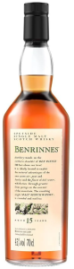 WHISKY BENRINNES 15 YO FLORA & FAUNA 0,7L / 43%