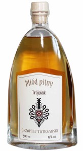 MIÓD PITNY GRZANIEC TATRZAŃSKI TRÓJNIAK 0,5L / 13%