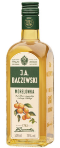 WÓDKA J.A. BACZEWSKI MORELÓWKA 0,5L / 38%