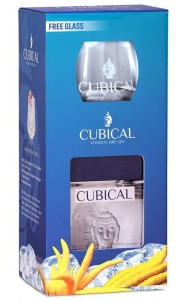 GIN CUBICAL PREMIUM + SZKLANKA 0,7L / 40% 