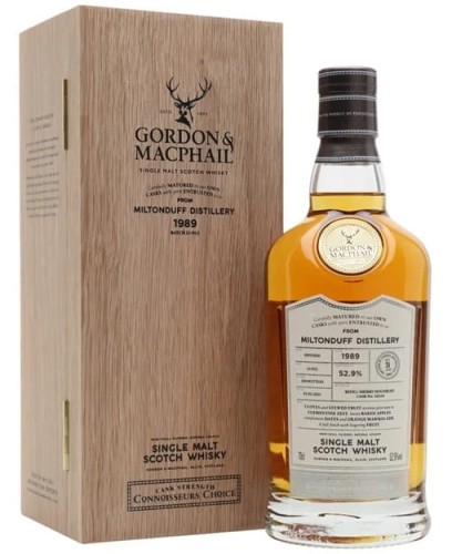 G&M Miltonduff 1989 31yo Connoisseurs Choice