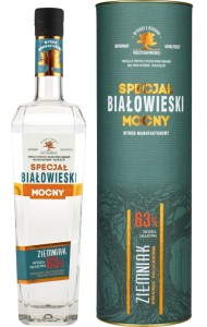 WÓDKA SPECJAŁ BIAŁOWIESKI MOCNY ZIEMNIAK TUBA 0,7L / 63%