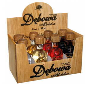 Wódka Dębowa Polska Display 8x 0,05L