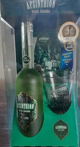 Absynt Apsinthion De Luxe ze szklanką 0,2L / 55%