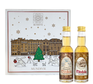 ZESTAW MINIATUREK POLSKICH ALKOHOLI MUNDIVIE 16 X 0,04L