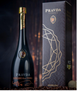 Wódka Pravda Espresso w kartoniku 0,7L / 37,5%