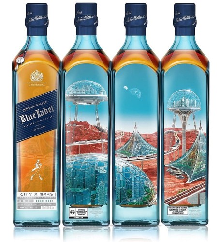 Johnnie Walker Blue Label Cities of The Future - Mars
