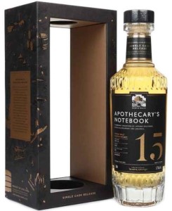 Whisky Wemyss Caol Ila 15yo Apothecary's Notebook Single Cask (D:2007) 0,7L / 57,2%