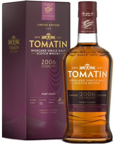 Tomatin Portuguese Collection Port Casks 15 yo 2006