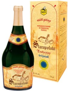 Miód Pitny Trójniak Staropolski Tradycyjny 0,75L / 14%