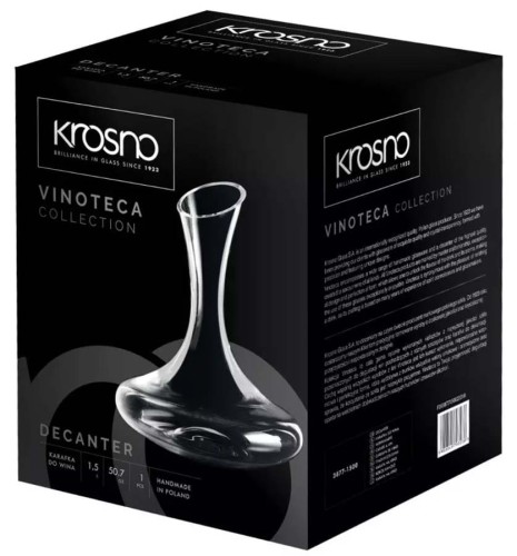 Karafka dekanter do wina Krosno Vinoteca 1,5L