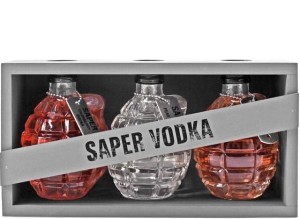 WÓDKA SAPER 3x 0,2L / 40%