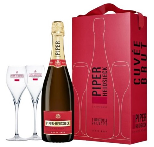 PIPER HEIDSIECK CUVEE BRUT + KIELISZKI