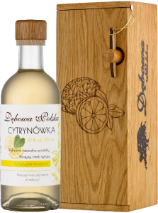 Wódka Dębowa Polska Cytrynówka w skrzynce 0,7L / 30%