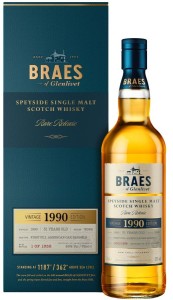 Whisky Braes of Glenlivet 1991 31 yo 0,7L / 53%