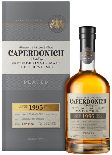 WHISKY CAPERDONICH PEATED 1995 27YO 0,7L