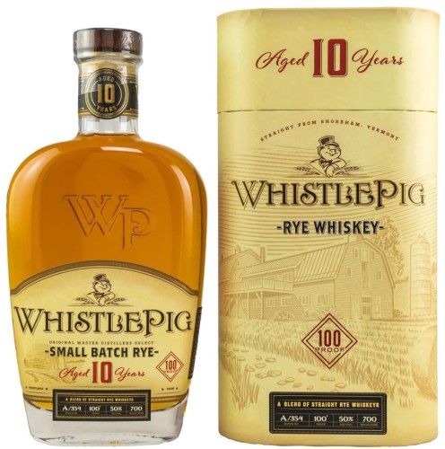 WHISKEY WHISTLEPIG RYE 10YO 0,7L
