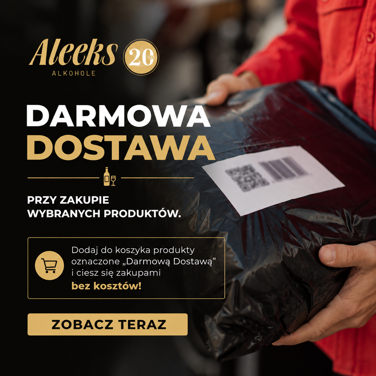 Darmowa dostawa z wybranymi produktami