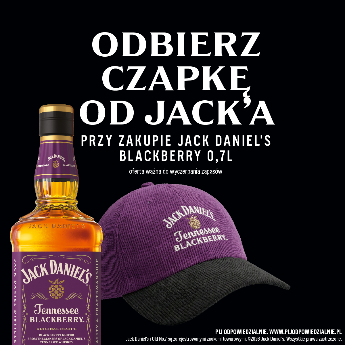 BrownForman_JackDaniels i czapeczka gratis