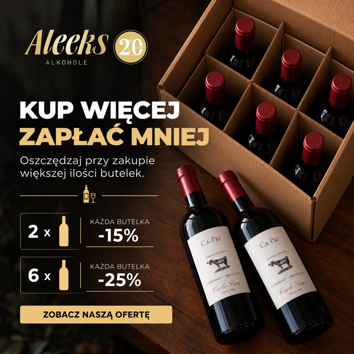 Kup więcej, zapłać mniej!