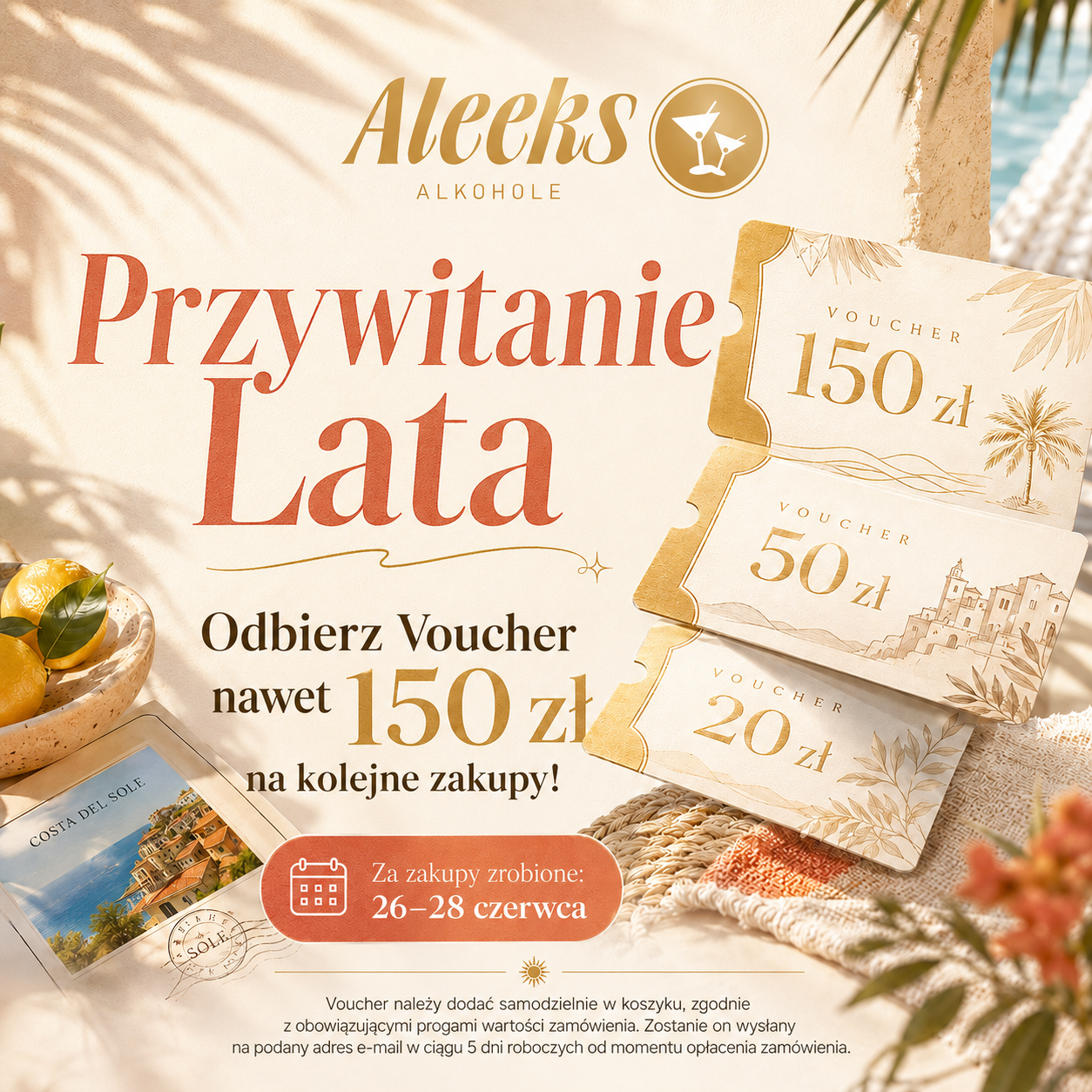 Odbierz voucher na kolejne zakupy!