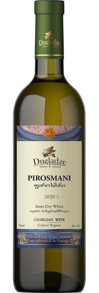 Wino Pirosmani White Dugladze 0 75L 12 Sklep ALEEKS ALKOHOLE