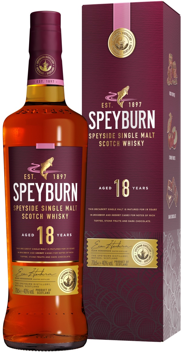 Whisky Speyburn 18 yo 0,7L / 46% - sklep ALEEKS ALKOHOLE