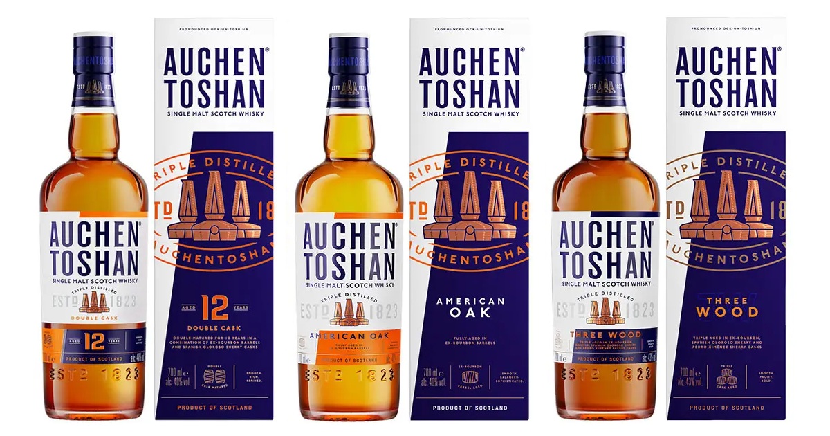 Whisky Auchentoshan zyskuje nowy wygląd