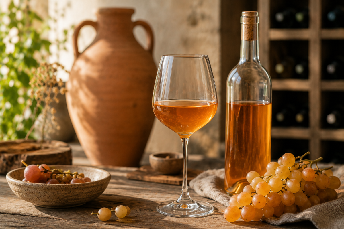 Wino pomarańczowe: co to jest i dlaczego stało się modne?