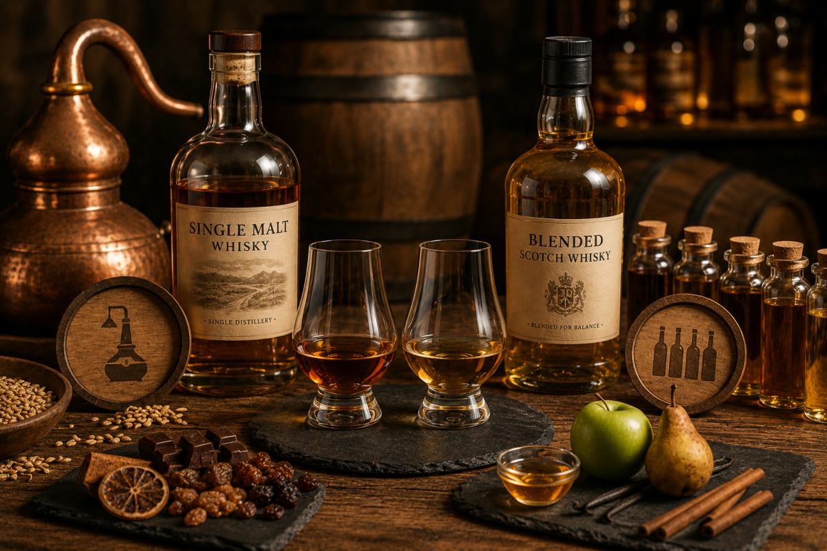 Whisky single malt vs blended – czym się różnią i co wybrać?
